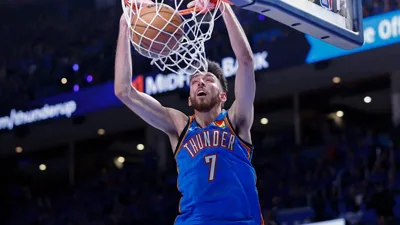 SGA marca 18 pontos e Thunder vence com facilidade mesmo abaixo do normal