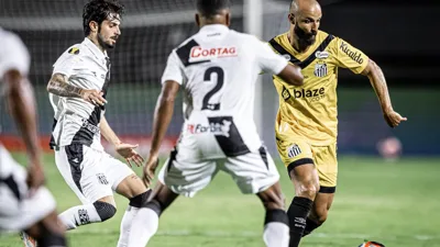 O Santos entrou em campo devendo e o vestiário já sabe disso