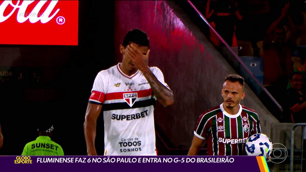 O momento em que o São Paulo perdeu o controle estrutural Ferreirinha entrou, pi