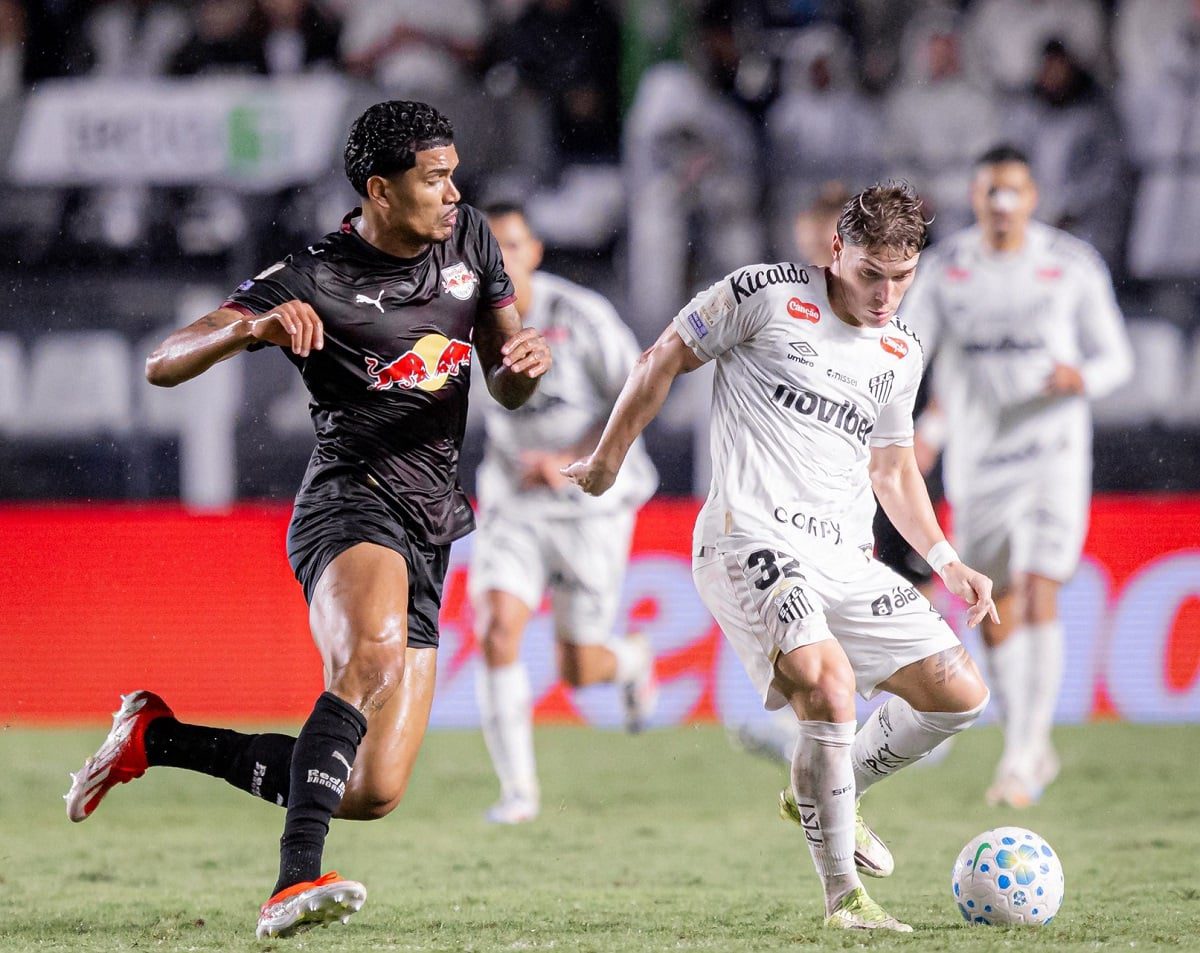 O Santos que chegou ao Couto Pereira ainda carregava cicatrizes Bontempo ignorou