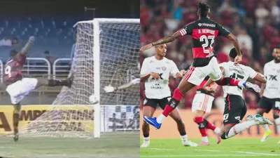 A última vez que o Flamengo venceu o Vitória por 2 a 1 na ida, o Barradão virou goleada