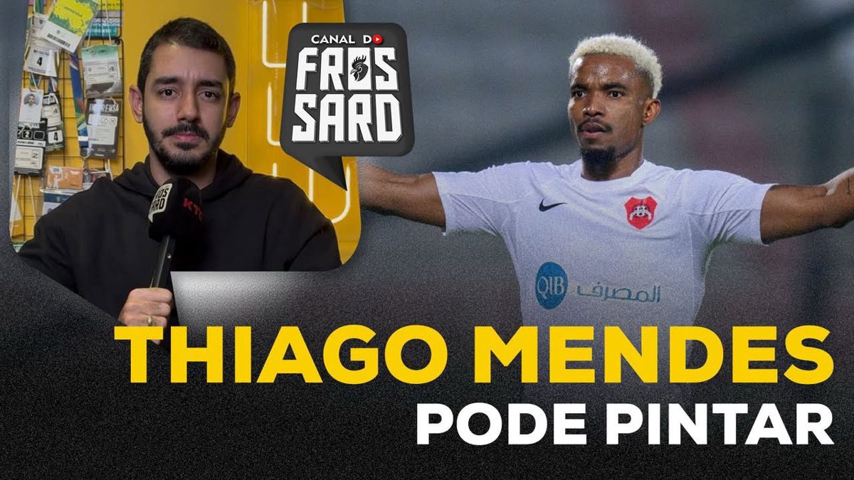 O gol que Thiago Mendes construiu com as próprias mãos Thiago Mendes chega ao oi