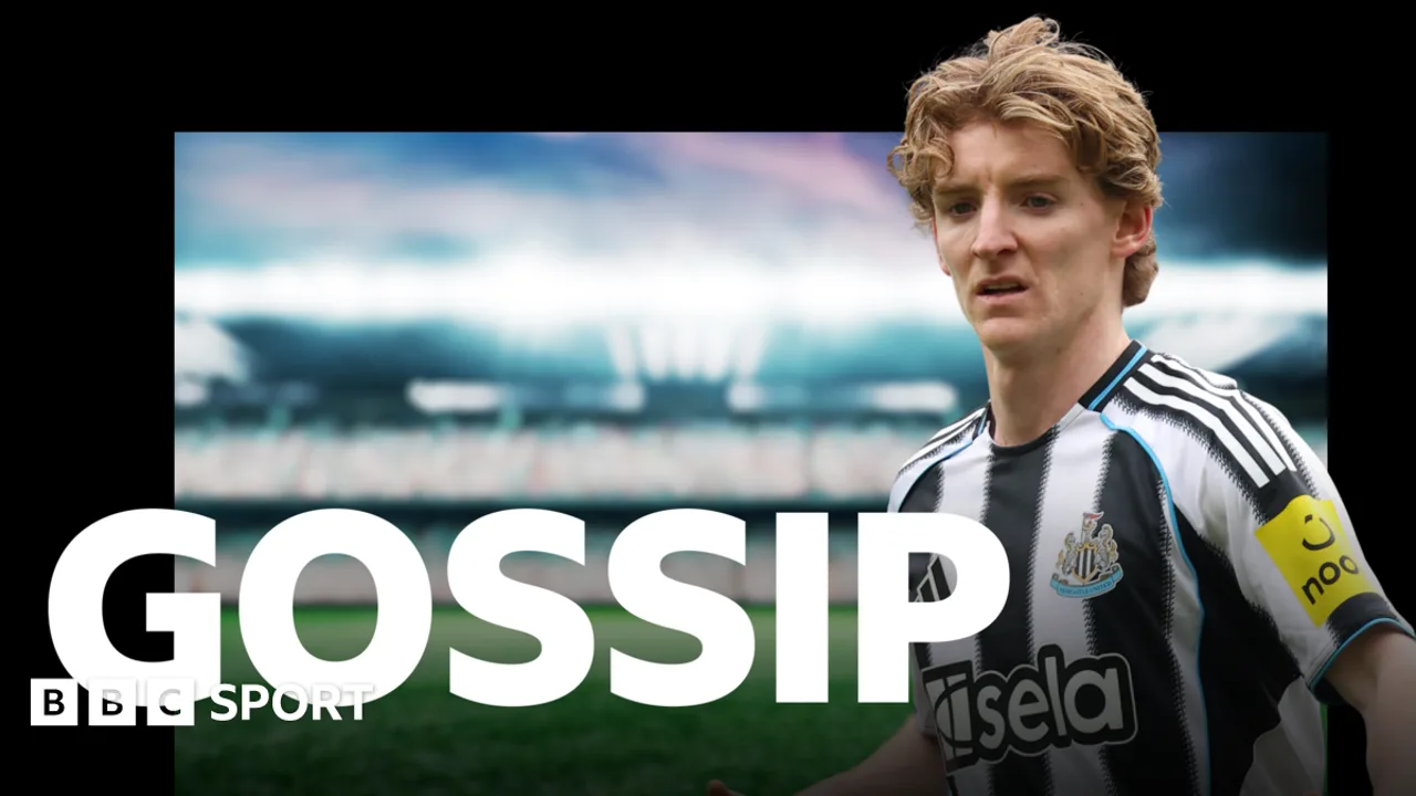 Anthony Gordon em ação pelo Newcastle United na Premier League 2025/2026