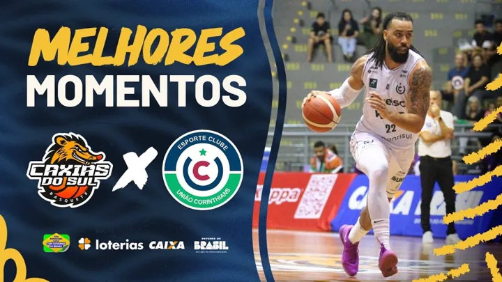 Quadra do Ginásio do Sesi em Caxias do Sul durante partida do NBB entre Caxias e União Corinthians em outubro de 2024