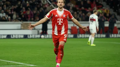 Kane artilheiro pela terceira vez seguida na Alemanha e ninguém havia feito isso antes