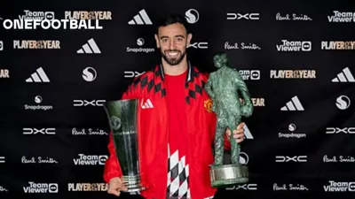 Quem pode chegar perto dos cinco prêmios de Bruno Fernandes no United
