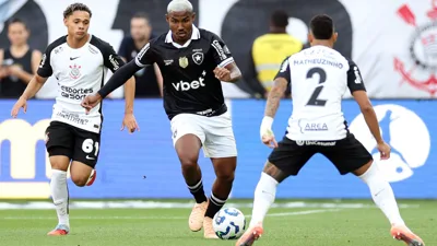 18 pontos que separam Botafogo e Corinthians do abismo
