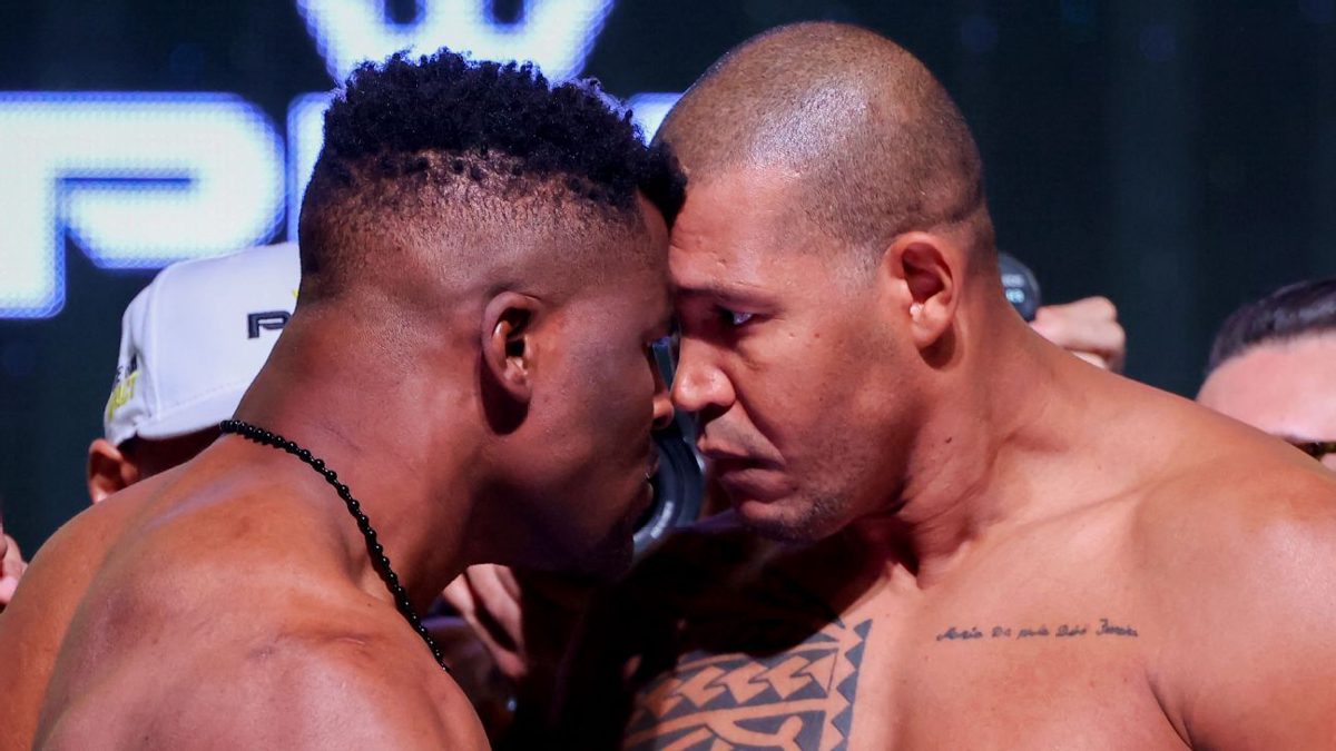 Como o nocaute de Ngannou sobre Renan Problema aconteceu Ngannou apagou Renan Pr