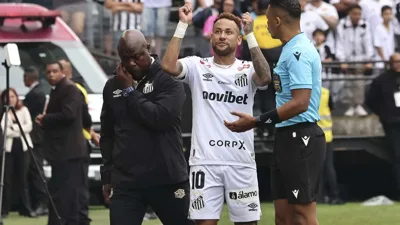 César Sampaio apontou o número errado e o Santos pagou a conta