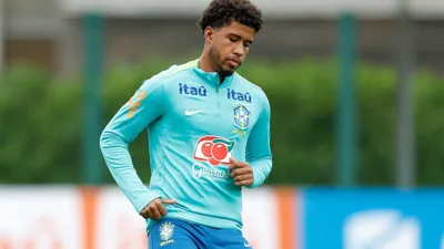 Andrey Santos escreveu nas redes o que o futebol não deixou acontecer em campo