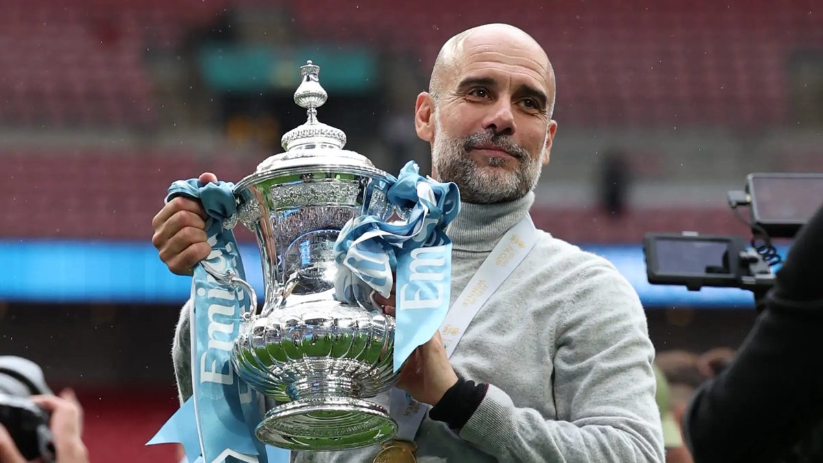 O padrão dos ciclos de Guardiola e o que os números dizem Guardiola marcou a reu