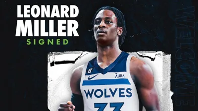 Miller Leonard, o forward canadense que cresce em silêncio no Minnesota