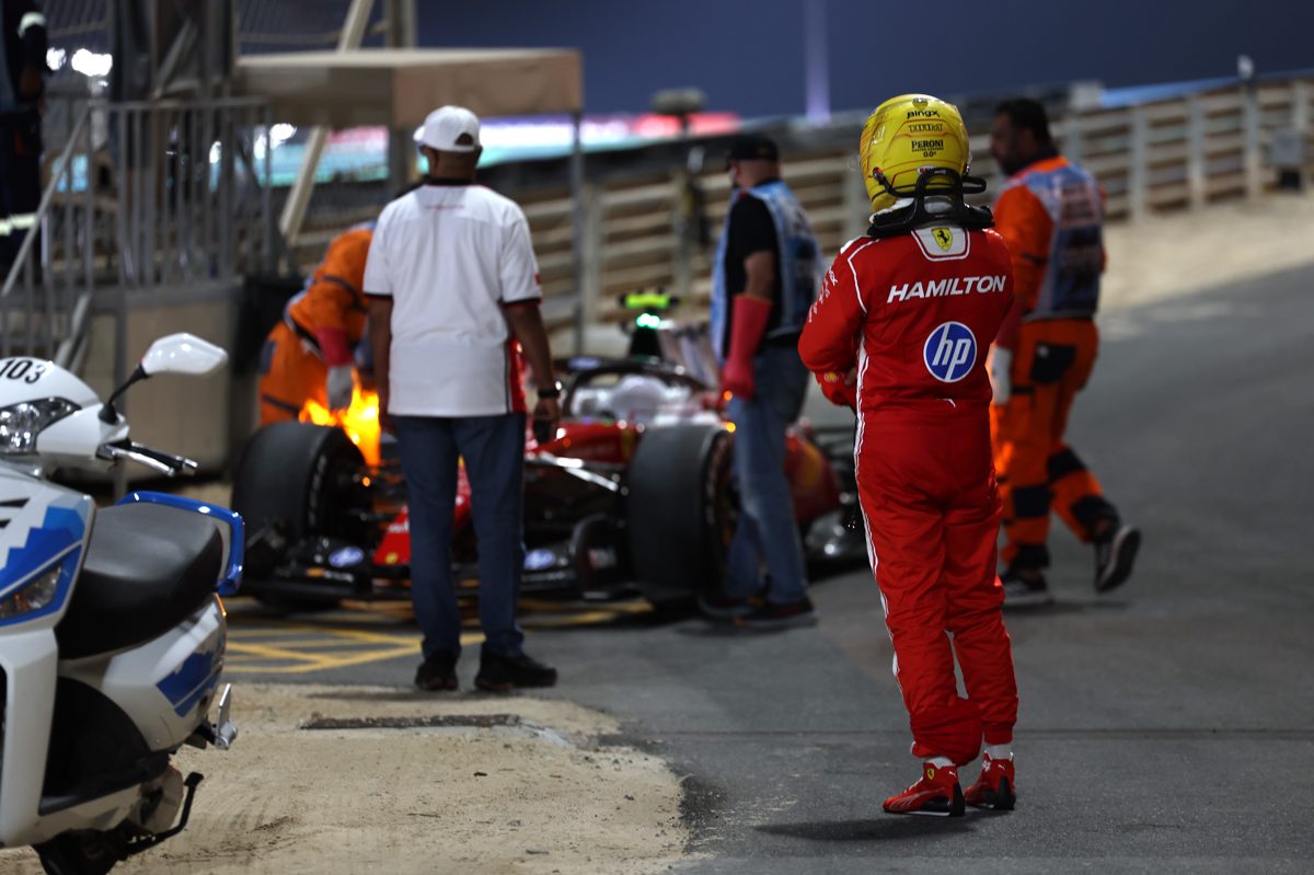 O carro que parou no tempo antes de Hamilton chegar Hamilton encontrou o equilíb