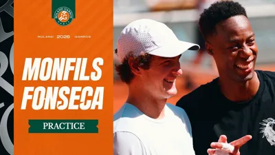 Fonseca treina com Monfils em Paris e Roland Garros começa antes da estreia