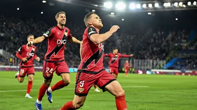 Rayo Vallecano joga 16,5 milhões de euros numa noite em Vitória