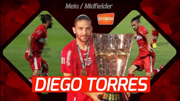 Diego Fabián Torres, meia argentino do Guarani, em ação durante partida do Brasileirão Série A 2026