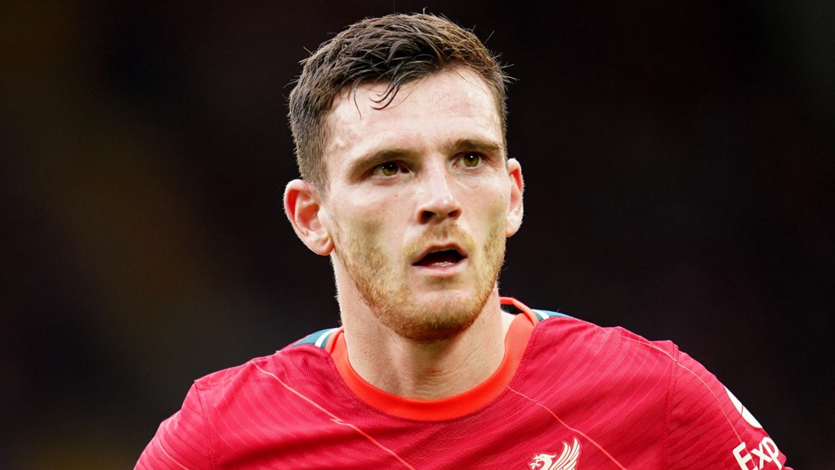 Onde ele está no jogo global Robertson e os 33 jogos que Anfield não