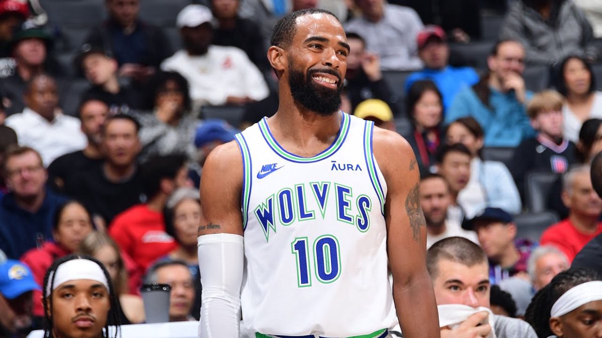 Se permanecer no clube atual Mike Conley e o que 32 jogos pelo Timber