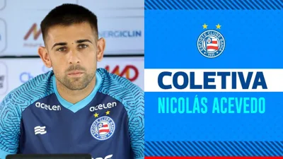 Nicolás Acevedo e o gol que ainda não veio em 32 jogos pelo Bahia