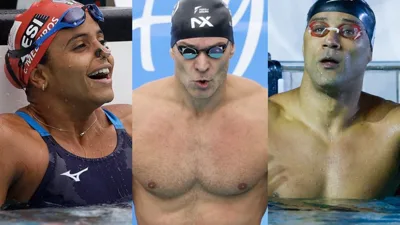 João Gomes, Nicholas Santos e Etiene Medeiros voltam às piscinas com LA na mira