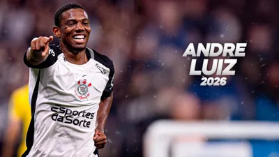 André Luiz marca duas vezes e Corinthians arranca empate no Grêmio