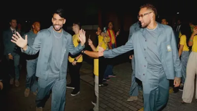 Paquetá revela sorriso de Neymar no banco e defende o camisa 10