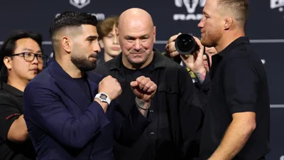 Gaethje cutuca a ferida mais funda de Topuria antes do título