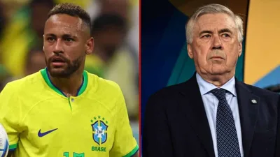 Ancelotti pensa em Neymar como falso 9 e muda o debate sobre a Copa