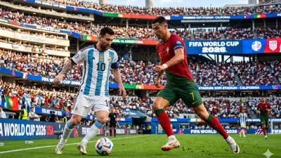 Como Messi e CR7 chegam à Copa com grupos opostos e apostas diferentes