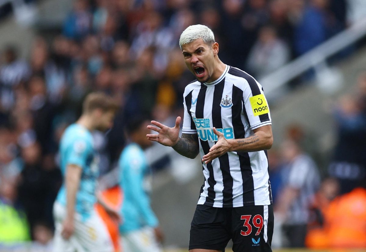 Newcastle, a braçadeira e 37 anos de espera quebrados Bruno Guimarães foi reserv
