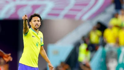 Marquinhos chega a 105 jogos e entra no top 10 de todos os tempos pela Seleção
