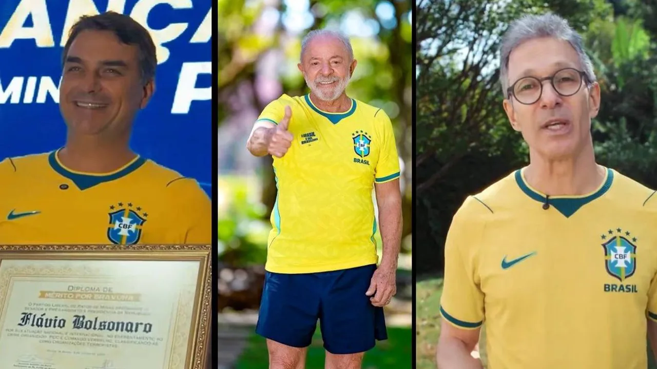 Jogadores da Seleção Brasileira em momento de lazer durante concentração na Copa do Mundo 2026 em Basking Ridge