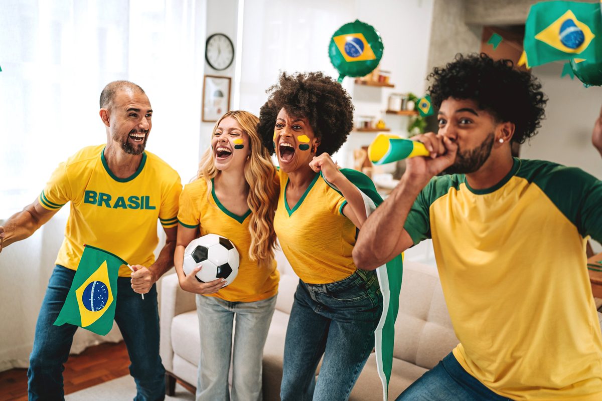 O logotipo que a Fifa não conseguiu apagar no teto de Atlanta Fifa apaga nomes d