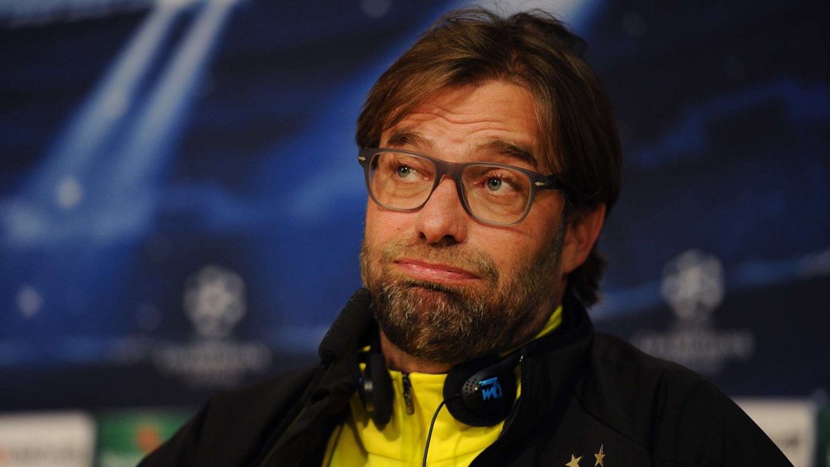 A palavra que Klopp queria ter engolido antes de falar Klopp se chamou de idiota