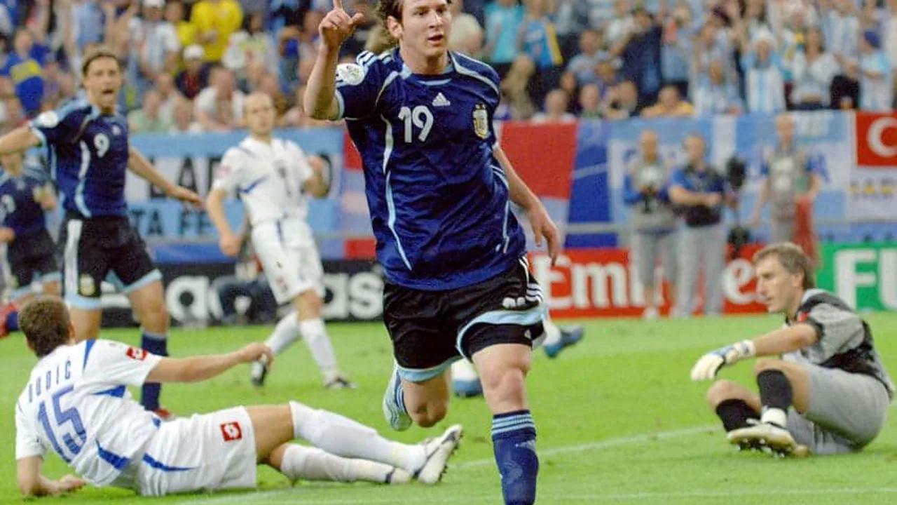 Lionel Messi comemora hat-trick pela Argentina contra a Argélia na Copa do Mundo 2026 em Kansas City