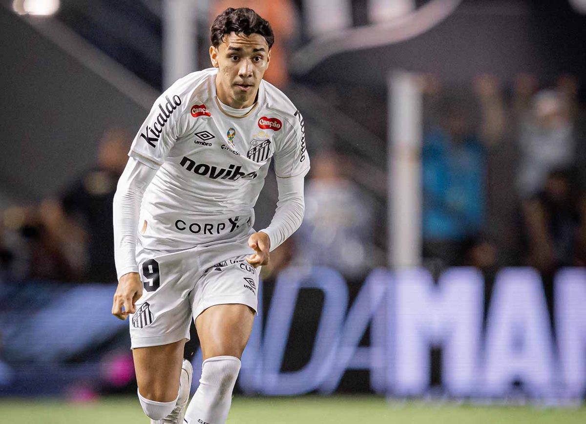 O número que define a temporada Bontempo aos 21 anos — o meia do Santos