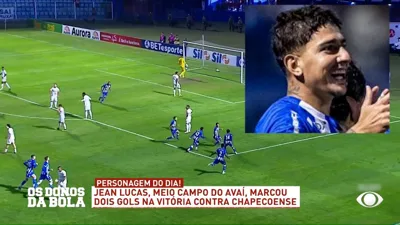 Jean Lucas decide no primeiro tempo e Avaí vence o Cuiabá por 1 a 0 na Série B