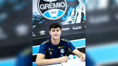 Menegon sob as traves do Grêmio — o que 196 cm e 17 anos representam em valor de mercado