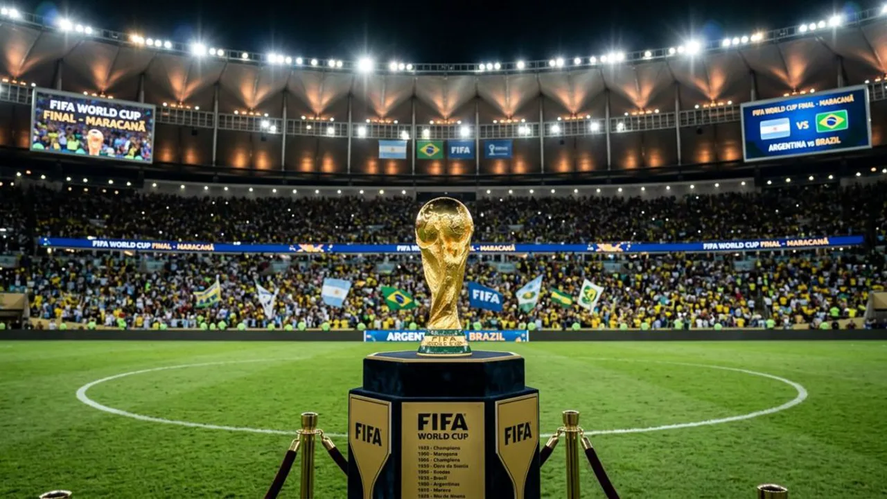 Jogadores do Brasil e da Escócia disputam bola em campo durante partida da Copa do Mundo 2026 em Miami