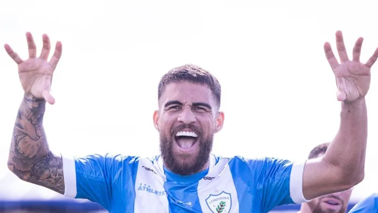 Os três nomes do jogo Bruno Santos marca duas vezes e Londrina