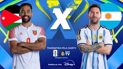 Messi marcou todos os 5 gols da Argentina e a Jordânia ainda não aprendeu a parar isso
