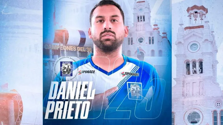 Daniel Prieto, goleiro do Alianza Atlético, em ação na Copa Sudamericana 2026 — camisa 95