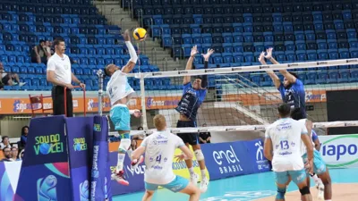 Superliga Masculina 13ª rodada, janeiro de 2025: Suzano Volei virou sobre o Guarulhos em cinco sets
