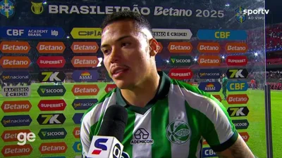 Alan Ruschel, zagueiro do Juventude, com a camisa 28 durante partida do Brasileirão Série A 2026