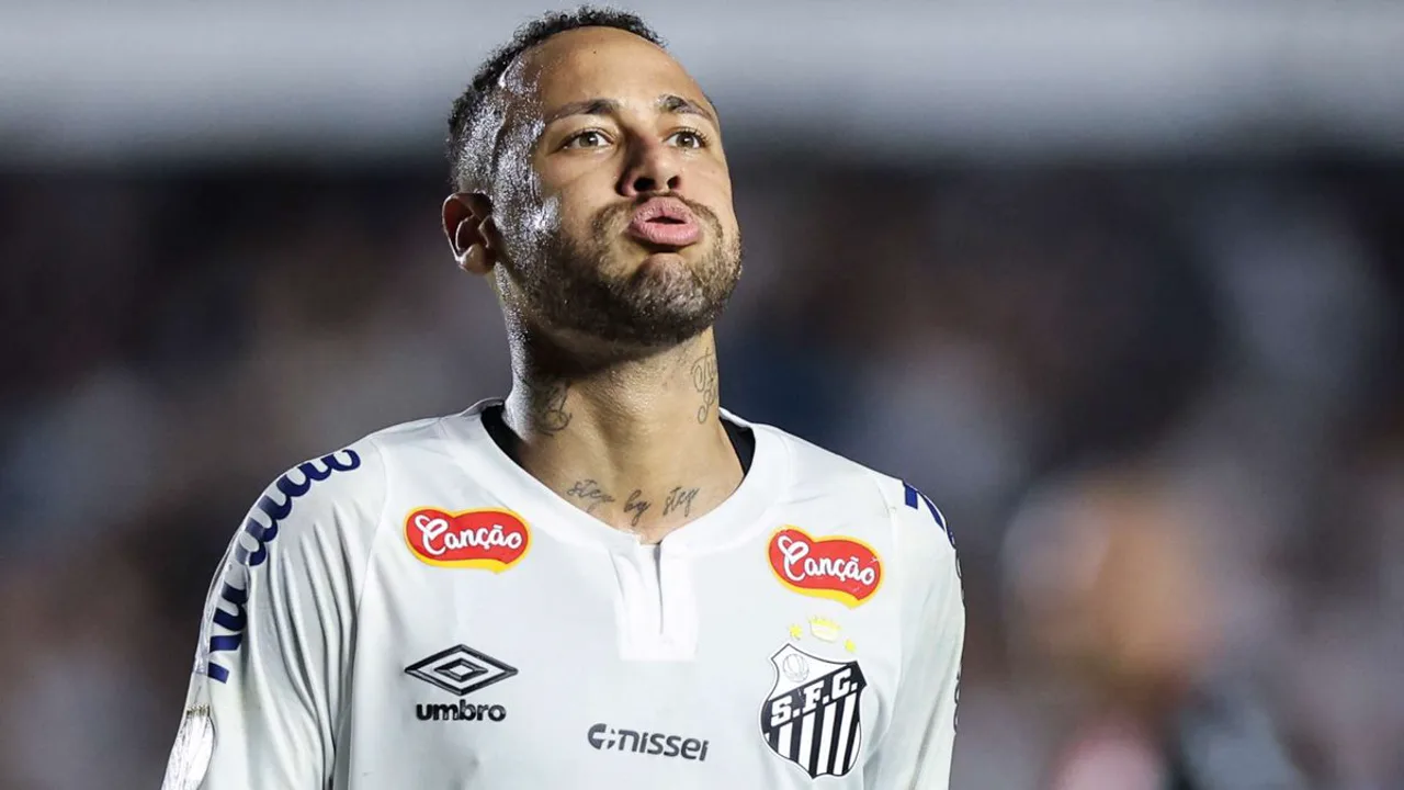 Neymar com a camisa 10 da Seleção Brasileira durante partida da Copa do Mundo 2026