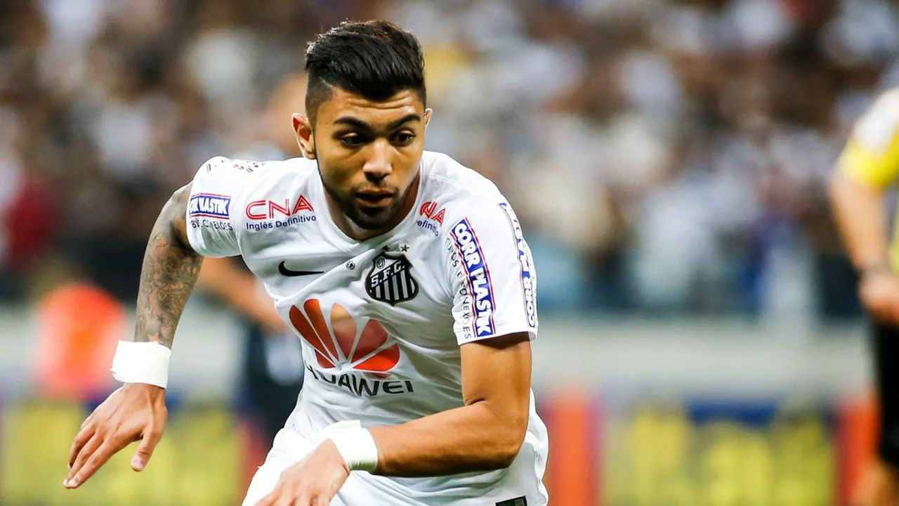 Gabriel Barbosa pelo Santos e David pelo Vasco da Gama em campo no Brasileirão Série A 2026