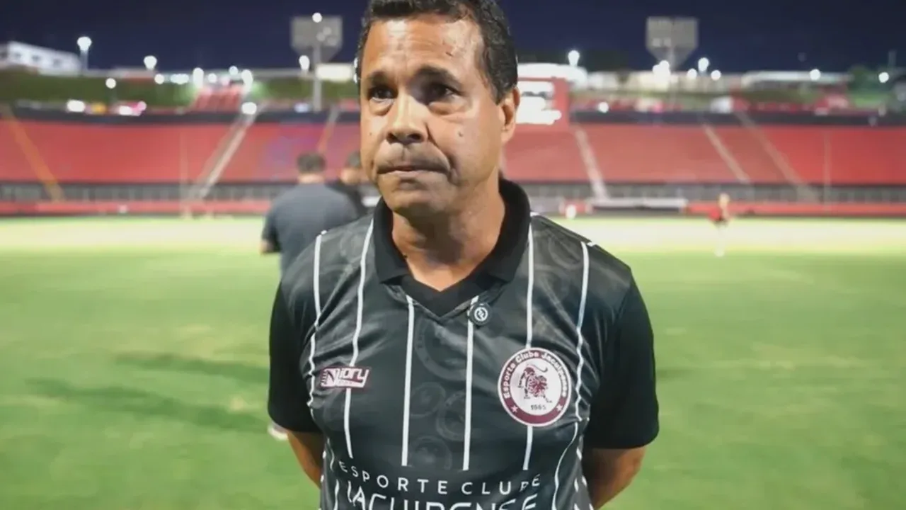 Rodrigo José Queiroz das Chagas, treinador do Jacuipense na Copa do Nordeste 2026