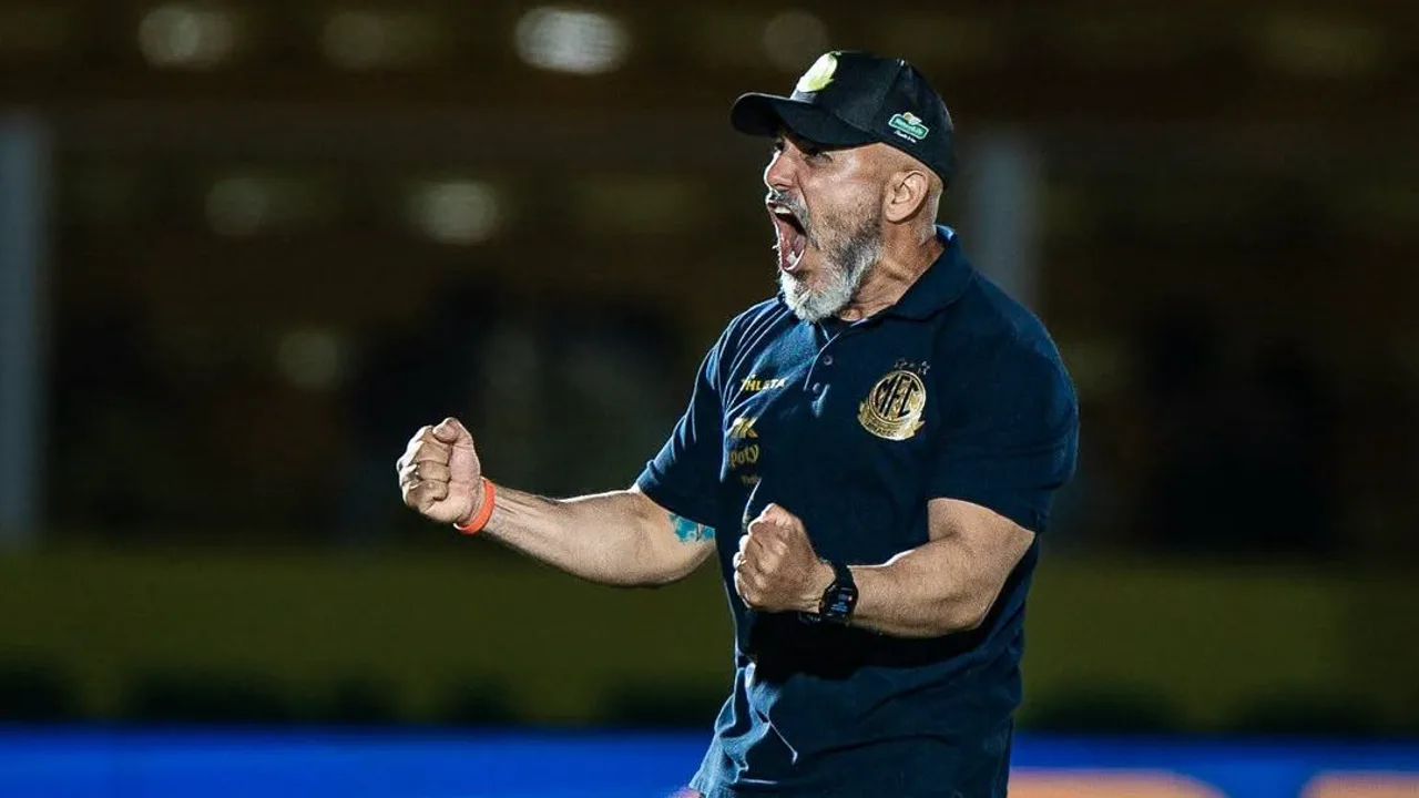 Rafael Silva Guanaes, treinador do Mirassol, no Brasileirão Série A de 2026