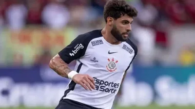 Yuri Alberto pelo Corinthians e Alesson pelo Mirassol em lances do Brasileirão Série A 2026