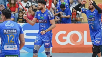 Superliga Masculina 21, março de 2025: Volei Renata venceu o Neurologia Ativa por 3 a 1